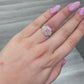 1.09ct Light Pinkish Brown Diamond Ring